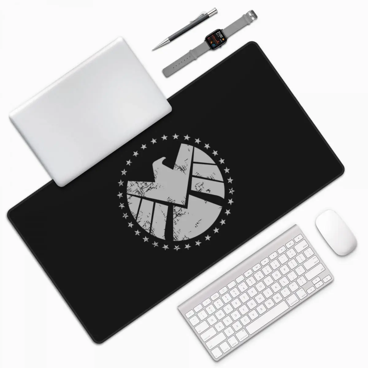 Gaming Keyboard Training - Kalkan Ajan Eğitimi Büyük Mouse Pad