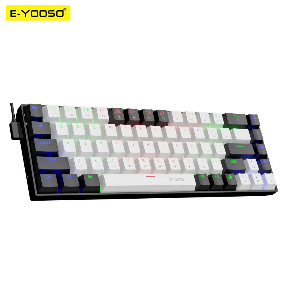 Gaming Keyboard E Yooso - E-YOOSO Z686 USB Mini ince mekanik