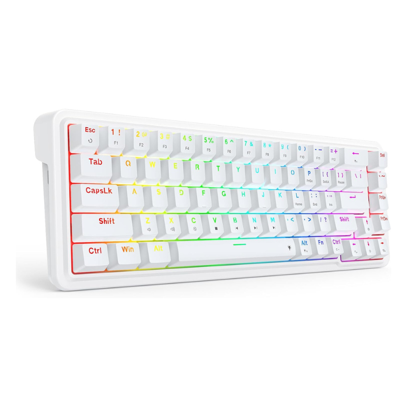 Gaming Keyboard No Noise - Redragon K709 %65 Kablolu Conta RGB