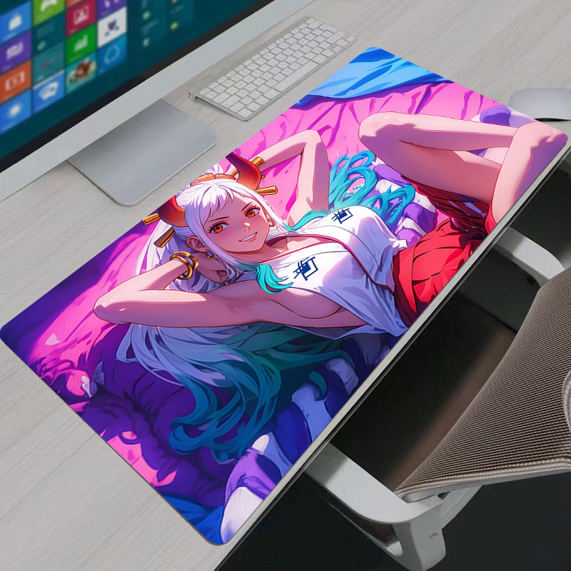 Gaming Keyboard Theme - Tek Parça Yamato Mouse Pad Dizüstü