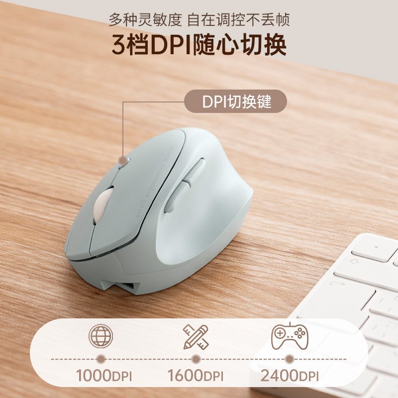 Gaming Keyboard 1 Hand - SANWA 2.4G Kablosuz Bluetooth Fare Özelleştirilmiş