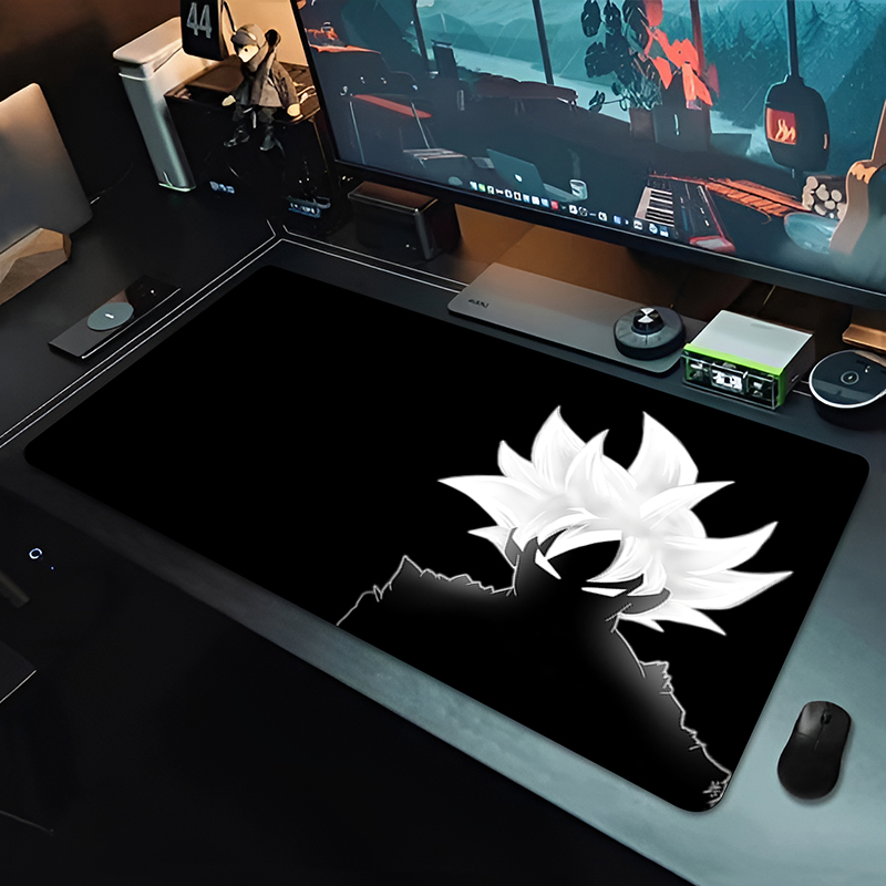 Gaming Keyboard Theme - DBZ Siyah Anime Mouse Pad Dragon
