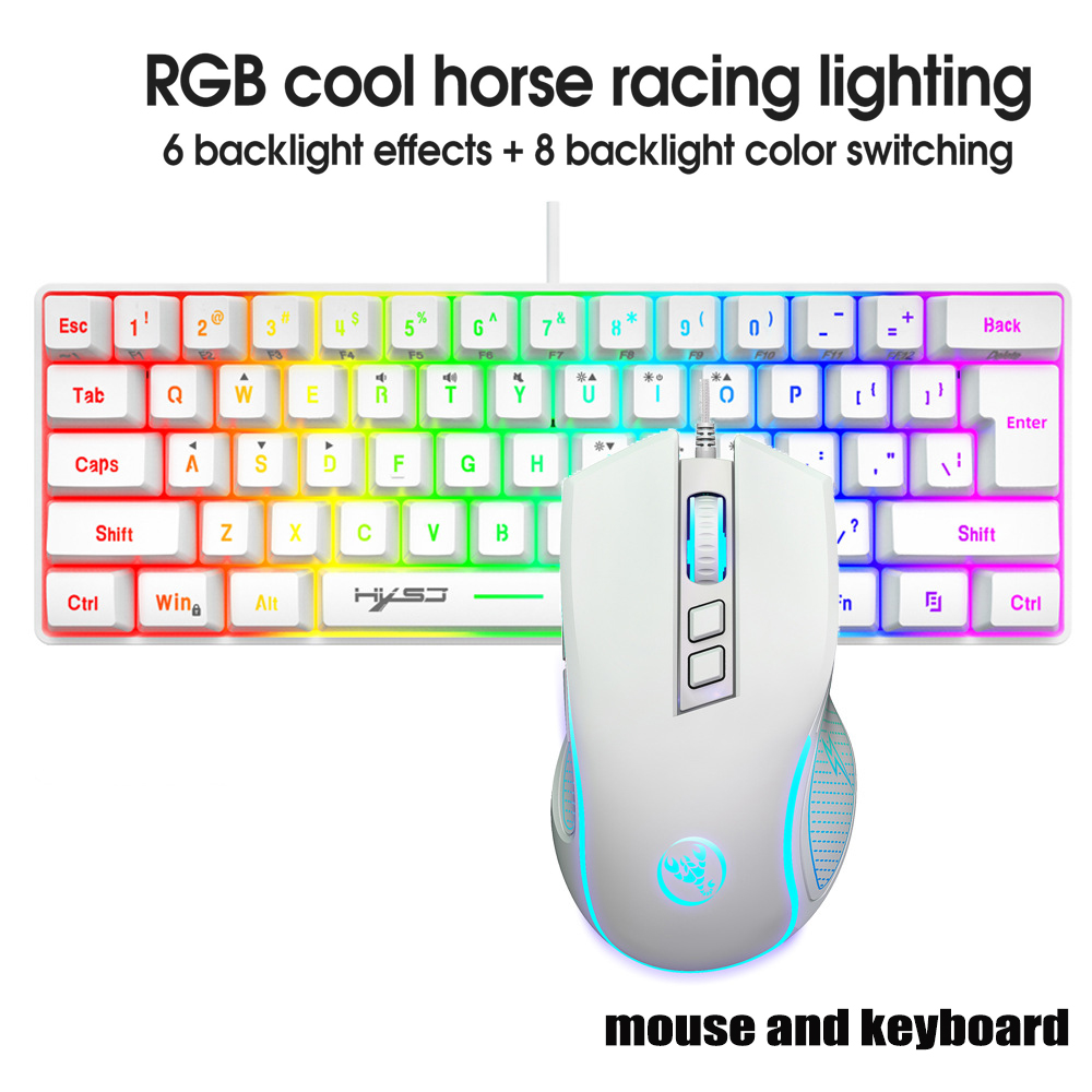 Gaming Keyboard Bundle - Klavye ve Mouse Seti Oyuncu Klavyeleri
