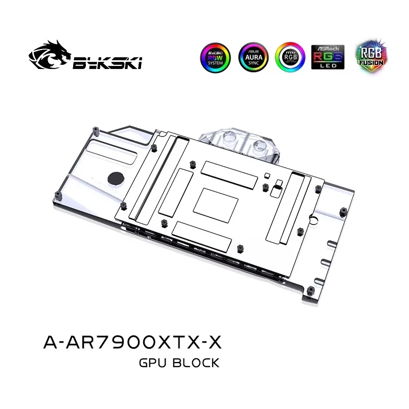 Amd Vga Rx 7900 Xtx - Bykski Su Bloğu ASRock AMD Radeon