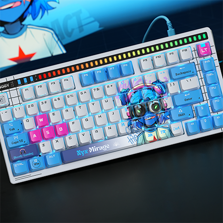 Gaming Keyboard No Noise - A4Tech Bloody Savage Impact AT75 Kablolu