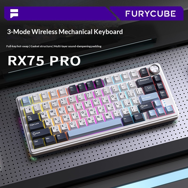 Gaming Keyboard Not Typing - Furycube Rx75 Pro Üç Modlu Rusça