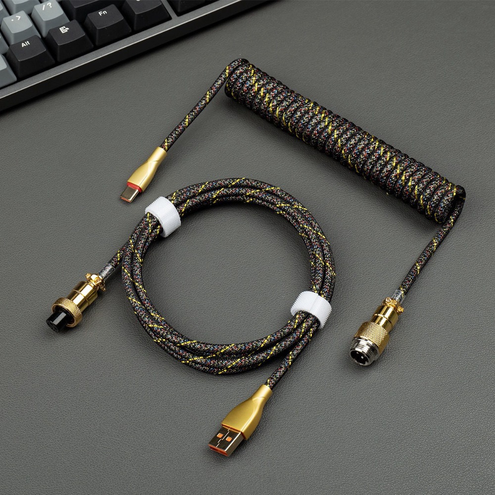 Gaming Keyboard Magnetic Switches - Altın Kaplama Aviator Kablosu USB C