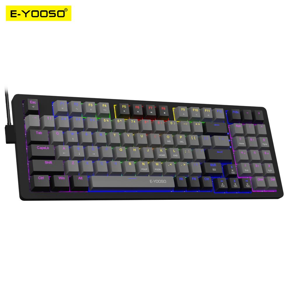 Gaming Keyboard E Yooso - E-YOOSO Z94 USB Mekanik Oyun Klavyesi