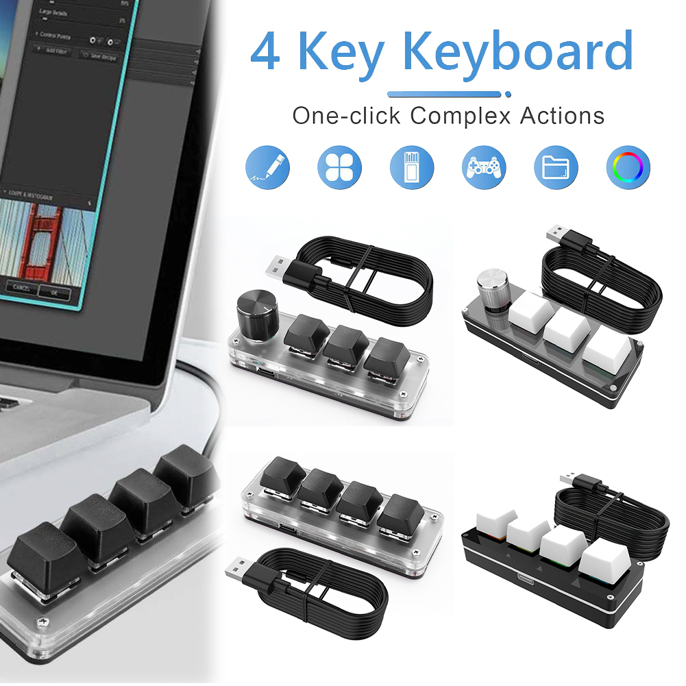 RGB Kablolu USB Mekanik Oyun K - Gaming Keyboard 1 Hand incelemesi ve fiyatı