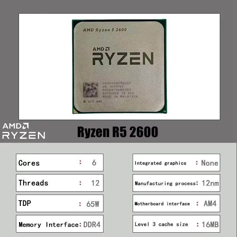 Bütçe Dostu Çoklu İşlemci AMD  - Amd Cpu Ryzen 5 incelemesi ve fiyatı