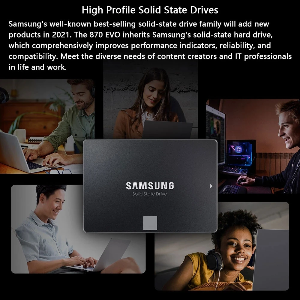 SAMSUNG SSD 870 EVO Dahili Kat - Samsung Ssd Evo 870 incelemesi ve fiyatı