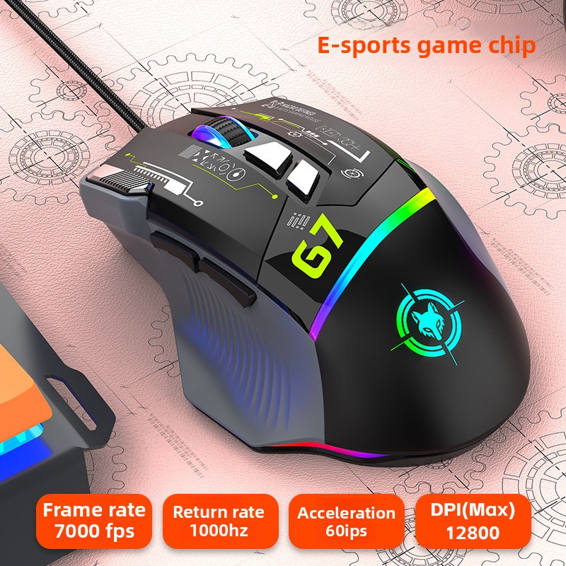 G6 Kablolu Oyun Faresi 128000D - Gaming Keyboard 1 Hand incelemesi ve fiyatı