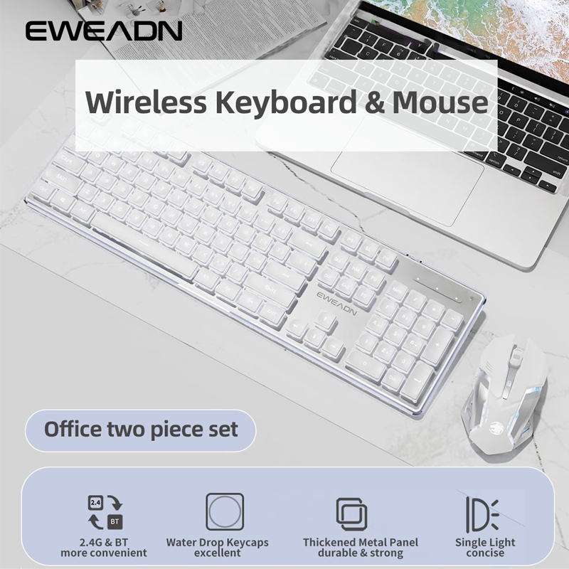 EWEADN V3 kablosuz Sessiz Ofis - Gaming Keyboard Bundle incelemesi ve fiyatı