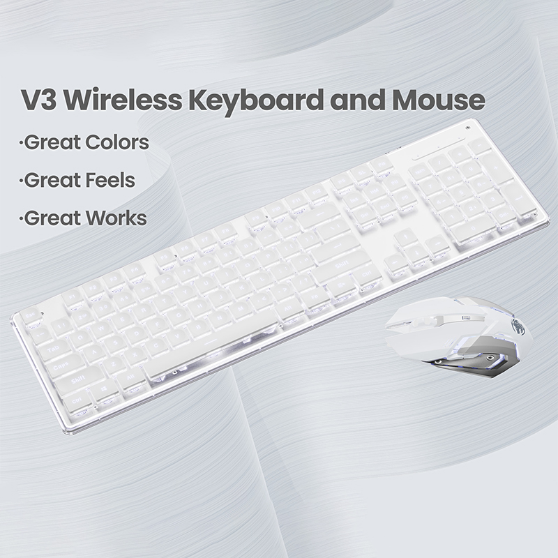 EWEADN V3 kablosuz Sessiz Ofis - Gaming Keyboard Bundle incelemesi ve fiyatı