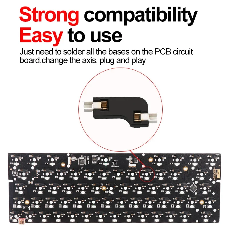 10/30/70/110 adet Kailh Çalışı - Hot Swap Pcb incelemesi ve fiyatı
