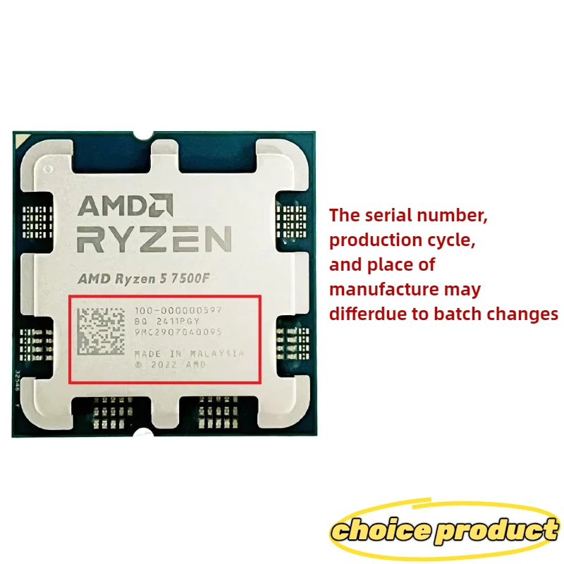 AMD Ryzen 5 7500F 3.7GHz 6 Çek - Amd Cpu Ryzen 5 incelemesi ve fiyatı