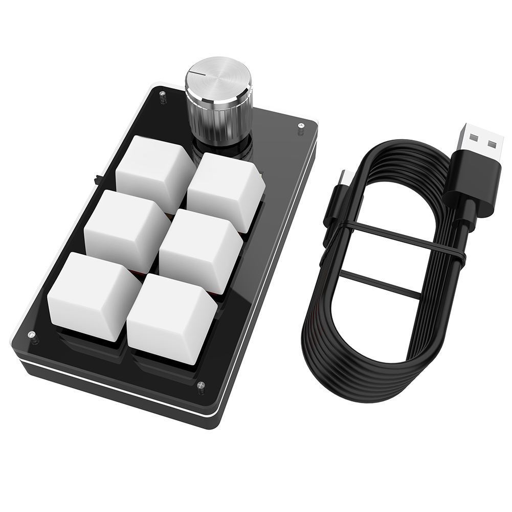6 Tuşlu 1 Düğmeli Tek Elle Kul - Gaming Keyboard 1 Hand incelemesi ve fiyatı