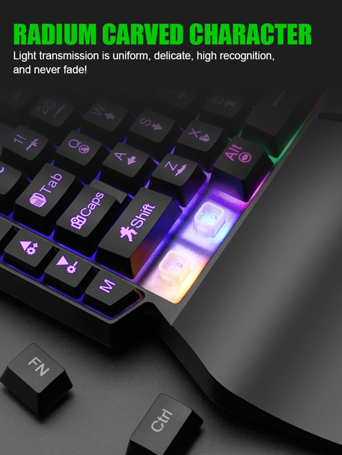 Mekanik Tek El Kullanımlı Hafi - Gaming Keyboard 1 Hand incelemesi ve fiyatı