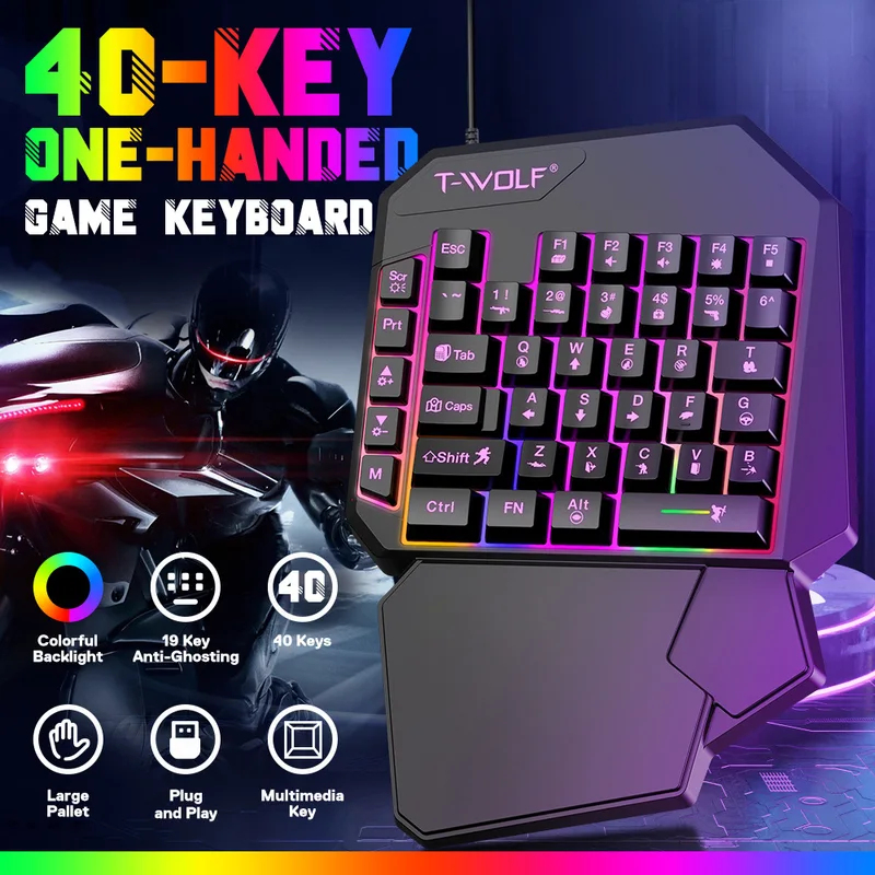 5'i 1 Arada Set 35 Tuşlu Tek E - Gaming Keyboard 1 Hand incelemesi ve fiyatı