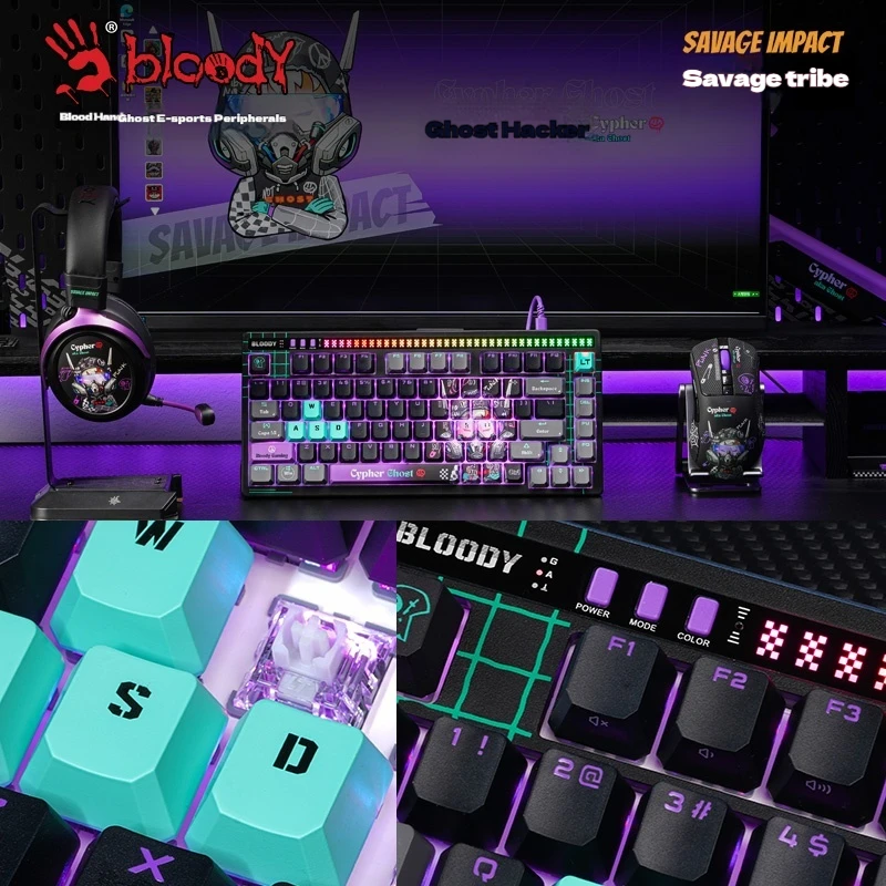 A4Tech Bloody Savage Impact AT - Gaming Keyboard No Noise incelemesi ve fiyatı