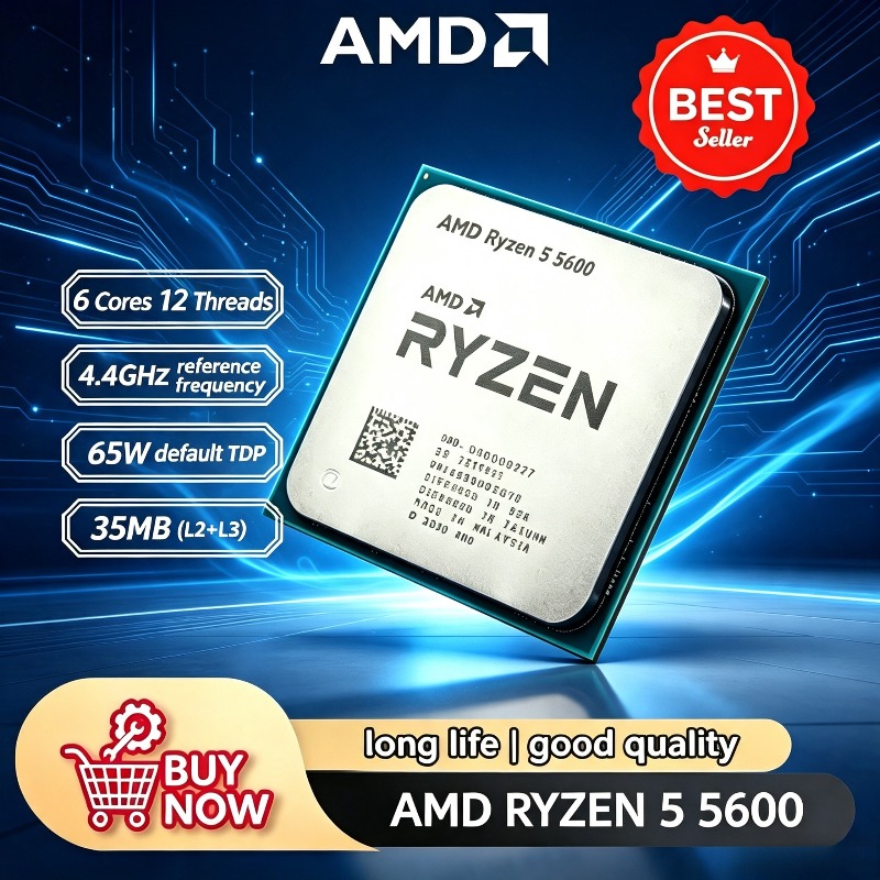 AMD Ryzen 5 5600 %100 Yepyeni  - Amd Cpu Ryzen 5 incelemesi ve fiyatı