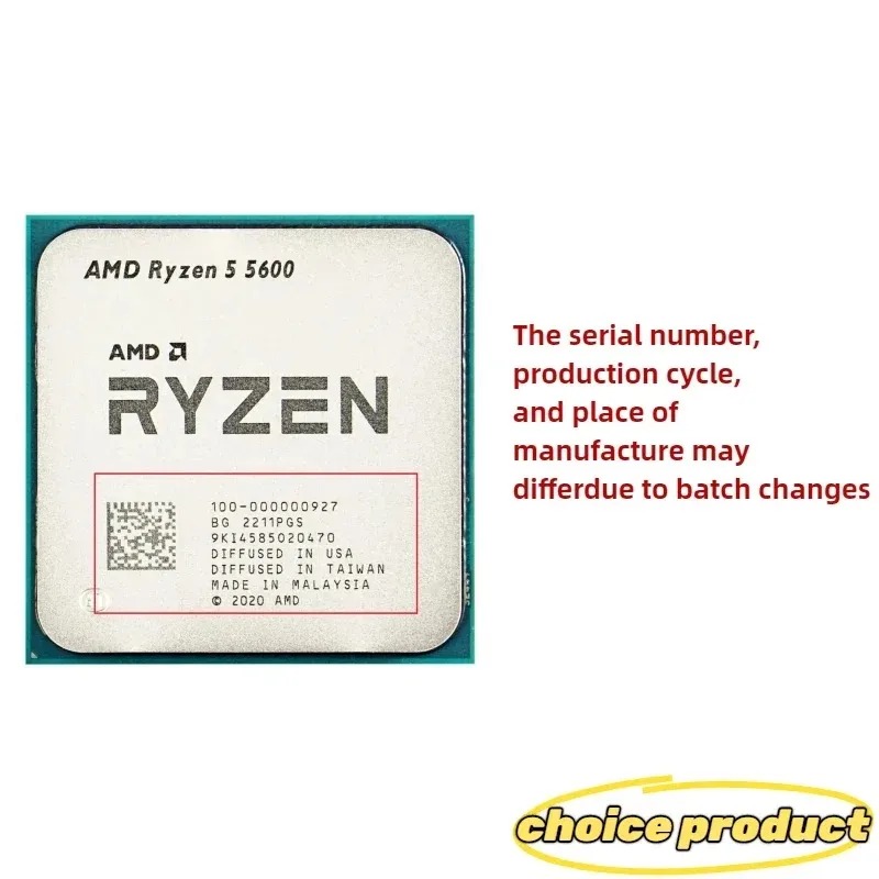 AMD Ryzen 5 5600 %100 Yepyeni  - Amd Cpu Ryzen 5 incelemesi ve fiyatı