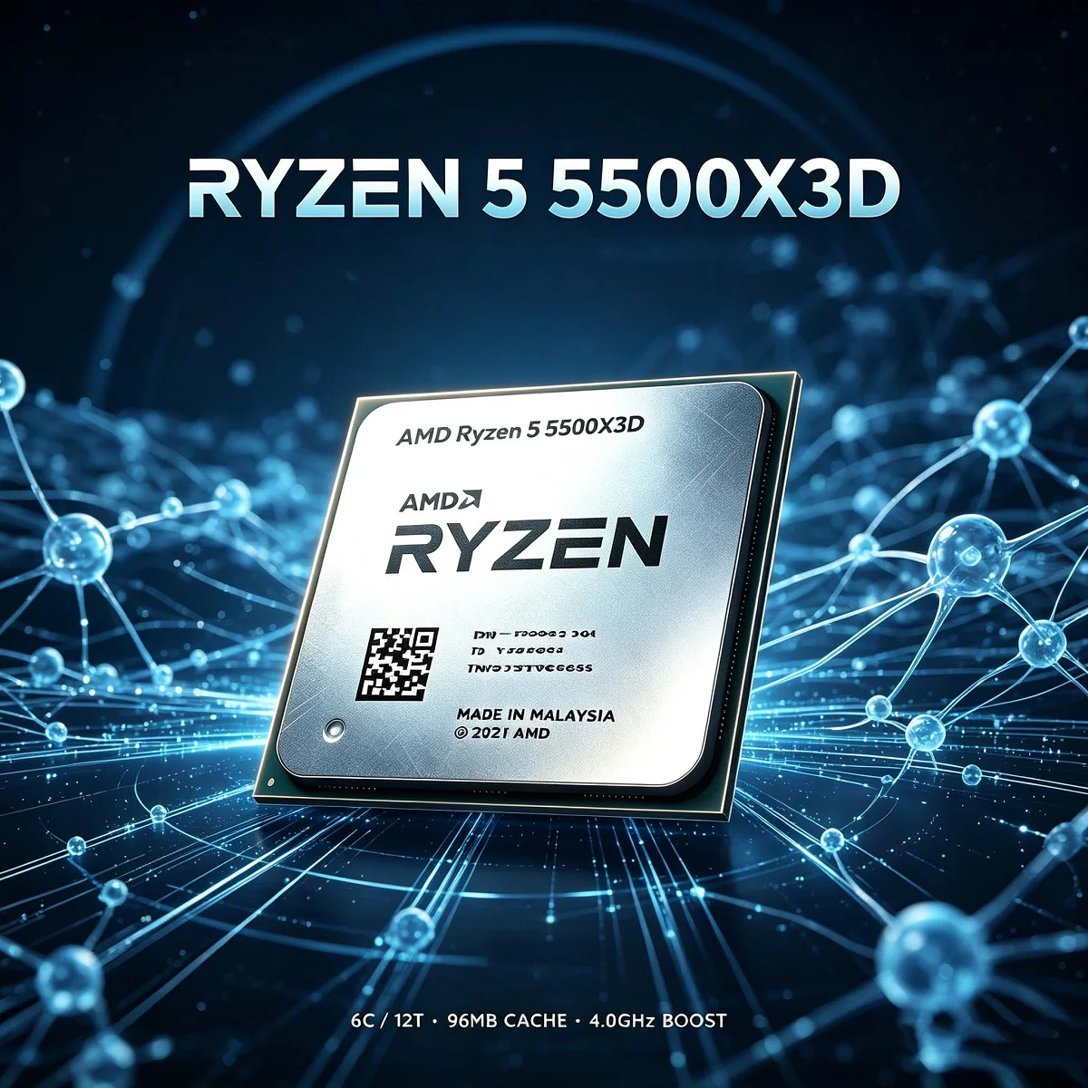 AMD Ryzen 5 5500X3D R5 5500X3D - Amd Cpu Ryzen 5 incelemesi ve fiyatı
