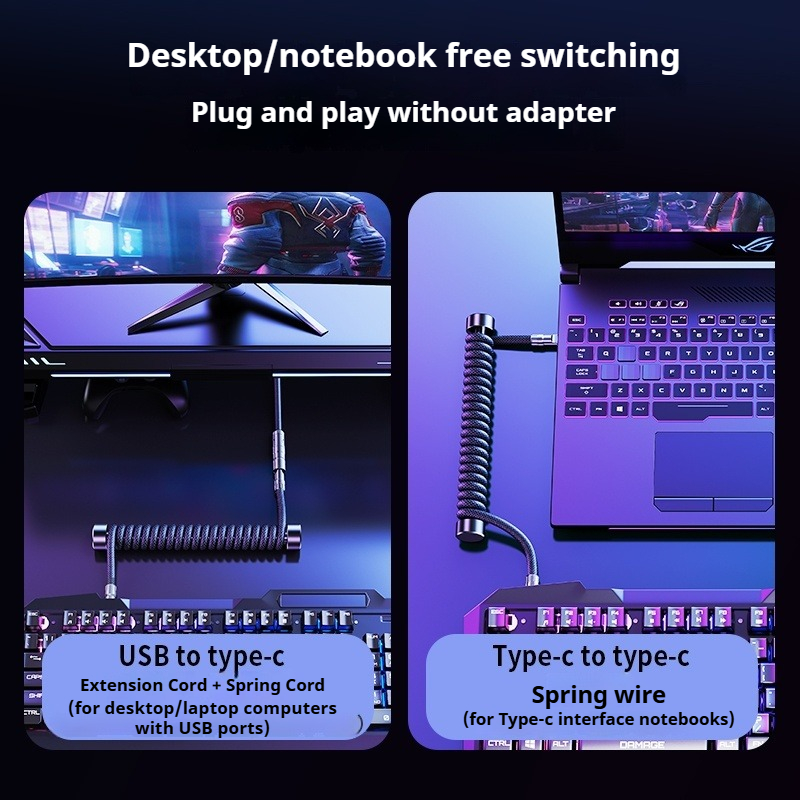 Eary 1.2m Sarmal Klavye Kablos - Gaming Keyboard Types incelemesi ve fiyatı
