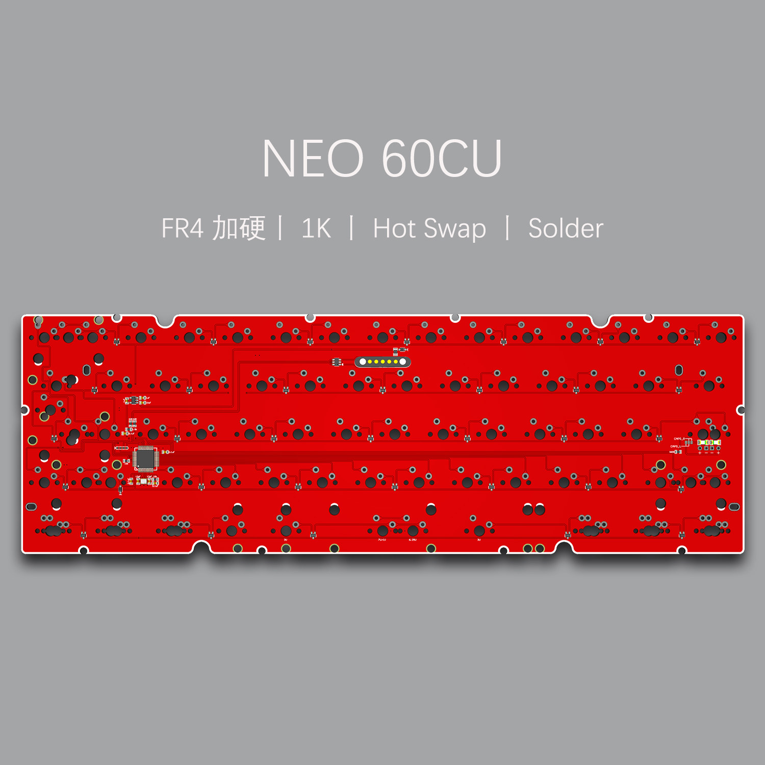 NEO60CU klavye onarımı için uy - Hot Swap Pcb incelemesi ve fiyatı