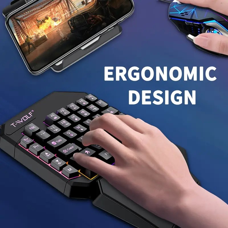 FocusOnPC TF900 2'si 1 Arada M - Gaming Keyboard 1 Hand incelemesi ve fiyatı
