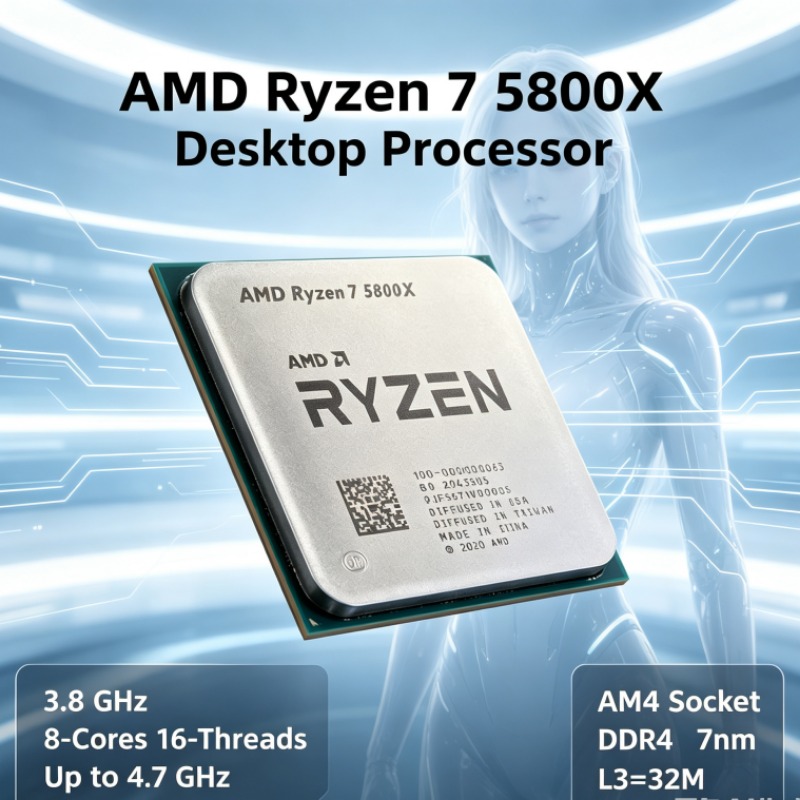 AMD Ryzen 7 5800X R7 5800X AM4 - Amd Cpu Ryzen 7 incelemesi ve fiyatı