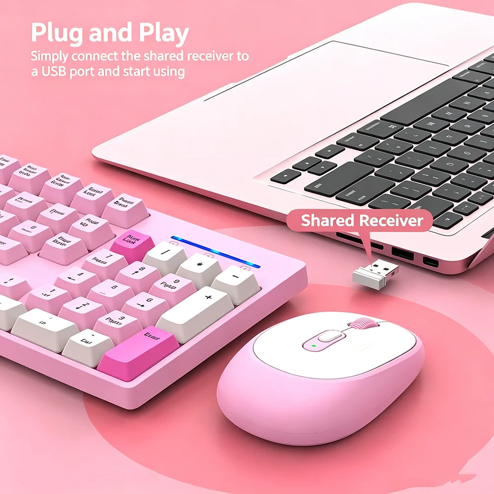 KEBIDUMEI 2.4G Kablosuz Klavye - Gaming Keyboard Bundle incelemesi ve fiyatı