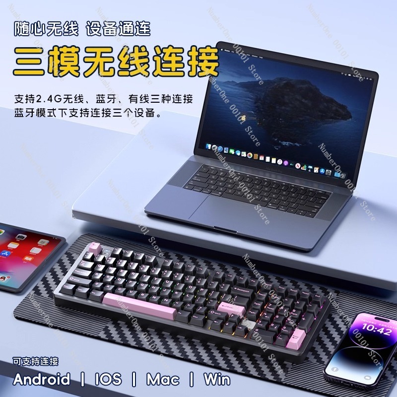 Alüminyum Alaşımlı Mekanik Kla - Gaming Keyboard Wireless incelemesi ve fiyatı