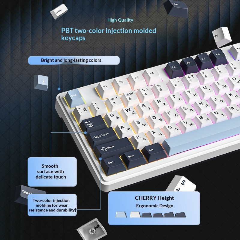 Furycube Rx75 Pro Üç Modlu Rus - Gaming Keyboard Not Typing incelemesi ve fiyatı