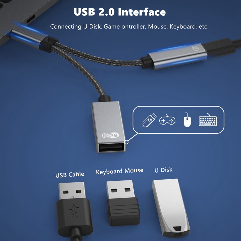 Ses 1 ila 2 tip-c USB OTG C ço - Gaming Keyboard Types incelemesi ve fiyatı