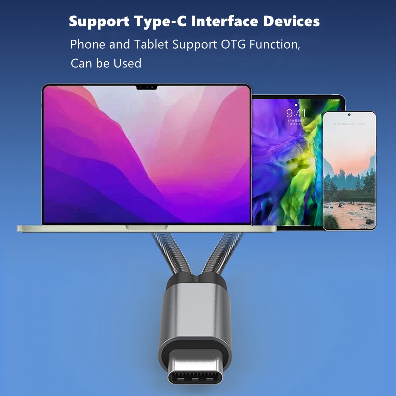 Ses 1 ila 2 tip-c USB OTG C ço - Gaming Keyboard Types incelemesi ve fiyatı