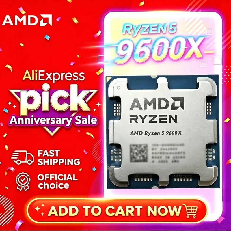 AMD Ryzen 5 9600X %100 AMD R5  - Amd Cpu Ryzen 5 incelemesi ve fiyatı