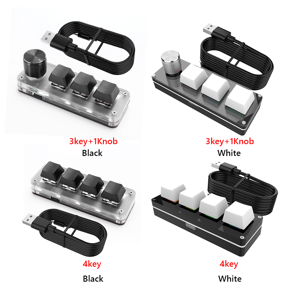 3 Tuşlu 1 Düğmeli/4 Tuşlu Tek  - Gaming Keyboard 1 Hand incelemesi ve fiyatı